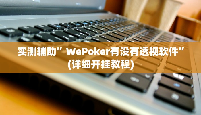 实测辅助”WePoker有没有透视软件”(详细开挂教程)