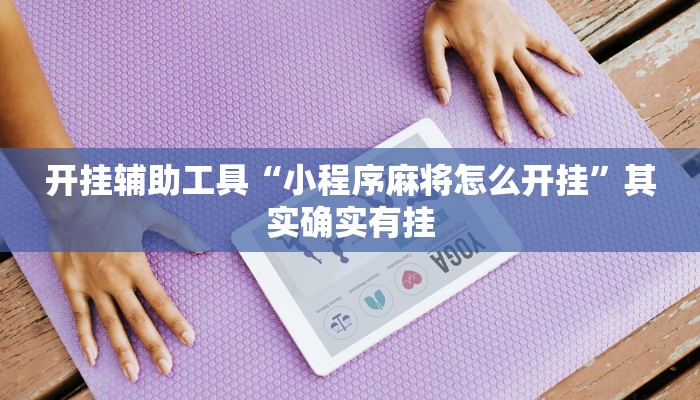 开挂辅助工具“小程序麻将怎么开挂”其实确实有挂