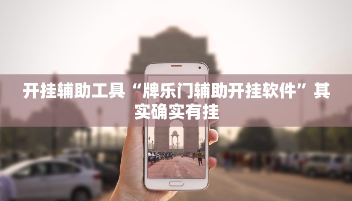 开挂辅助工具“牌乐门辅助开挂软件”其实确实有挂